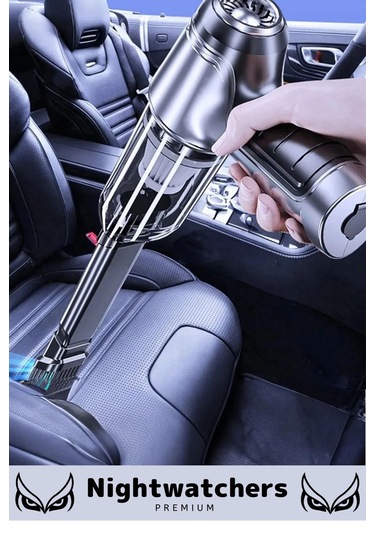 Yeni Seri Şarjlı Kablosuz 2 Fonksiyonlu Uyumlu Vakumlu El Süpürgesi Üfleme Özellikli Araç Süpürgesi