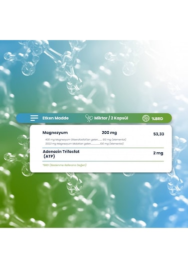 More Than Magnezyum Atp Mag 60 Kapsül