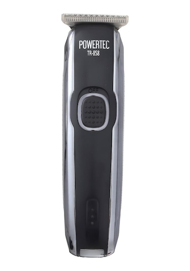 Powertec TR-858 Profesyonel Usb Şarjlı Saç Sakal Ense Vücut Tıraş Makinesi