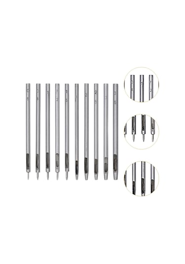 Suntek Deri Delik Delme Kesici Seti Kemerler Için Dikiş Stil-a