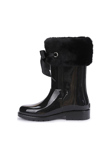 Igor W10239 Campera Charol Soft Kız Çocuk Su Geçirmez Yağmur Kar Siyah