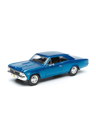 Maisto 1/24 1966 Model Chevrolet Chevelle Ss 396 Mavi