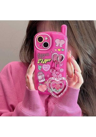 Moda Kore Sevimli 3d Yumuşak Kılıf İphone Uyumlu 14 - Di Tiao Marka, Yumuşak Kauçuk, Japonya Ve Güney Kore Tarzı