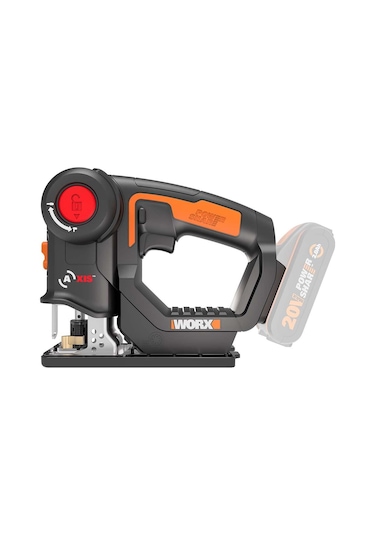 Worx WX550.9 20 V Profesyonel Dekupaj ve Tilki Kuyruğu Testere (Aküsüz)