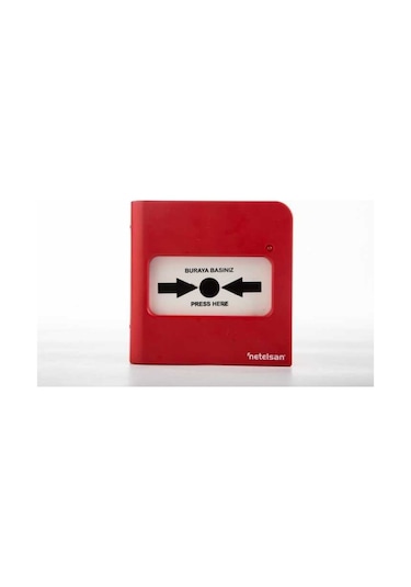 Netelsan M.u.yan.00026 Analog Adresli Yangin Alarm Butonu