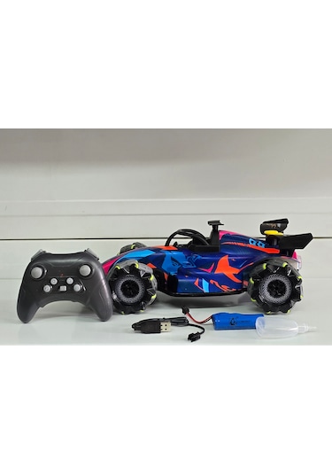 Oyuncak Kumandalı Formula F1 Duman Çıkaran Full Fonksiyon Şarjlı