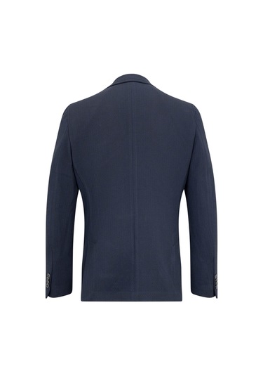 Lacivert Slim Fit Mono Yaka Klasik Ceket 36305 Lacivert Lacivert Slim Fit Mono Yaka Klasik Ceket 36305 Lacivert