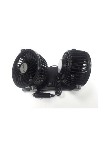 Carub 2'Li Vantilatör Torpido Üstü 24 Volt