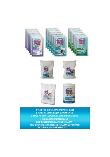 Çamaşır & Bulaşık Mini Paket