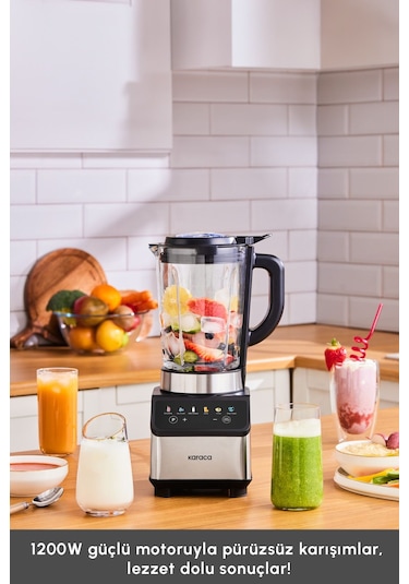 Karaca Color Touch Screen 1200 W Smoothie Blender