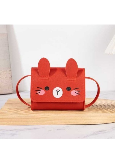Ebitda Kırmızı Mini Omuz Askılı Bozuk Para Kadın/kız Çocuk Çantası Sanbuyos Marka - Pratik Ve Sevimli Tasarım Kırmızı