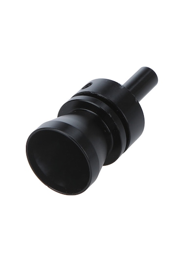 Suofeng Alüminyum Turbo Sesli İstifçi M Boy 10.2x2.5cm Siyah - Araç Egzos Borusuna Kolay Kurulumlu Turbo Ses Efekti