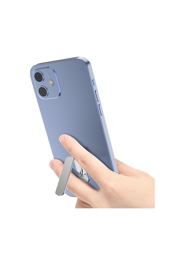 Dancemonkey 360 Dönebilir Katlanabilir Telefon Tutucu - Alüminyum Stand Gümüş GÜMÜŞ