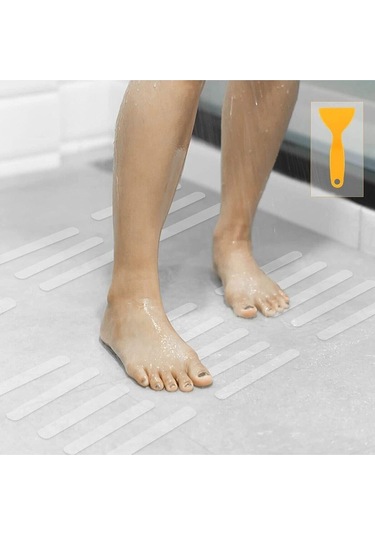 12 Adet Bebek Çocuklar Ve Yetişkinler Kaymaz Şeritler, Islak Ve Kaygan Zemin Bebek Güvenlik Çok Renkli