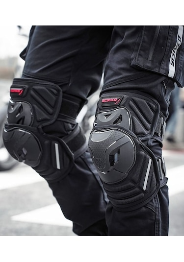 K46 Motosiklet Dizliği Açık Mavi