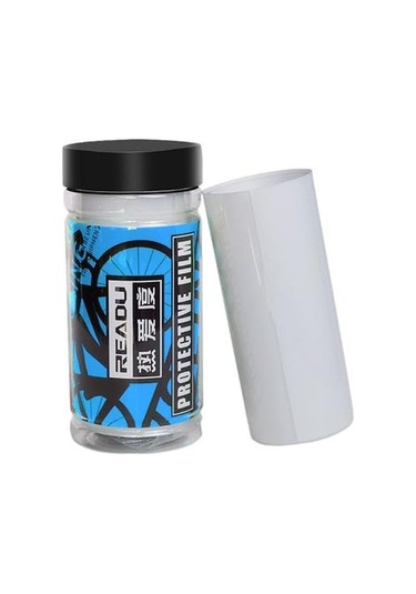 Novahub Mavi Bisiklet Çerçeve Bant Koruma Tpu Koruyucu Film Çizilmeye Dayanıklı Kalıntı Ücretsiz Kurulumu Kolay Evrensel Şeffaf Bisiklet Çerçeve Koruyucu Film