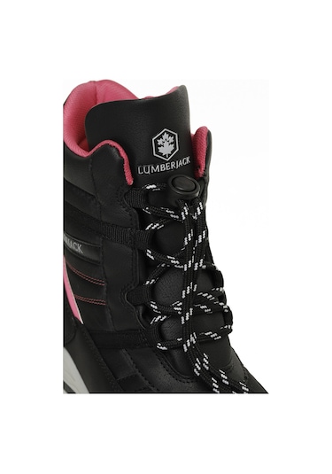 Lumberjack Mıklen Gr 4pr Siyah Kız Çocuk Çizme 000000000101922706 Siyah-fusya Siyah - Fuşya