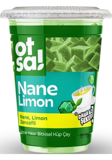 Otsa Nane & Limon Bitkisel Küp Çay Bardak 170 G.