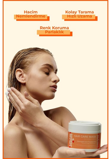 Enzym Cosmetics Kuru Yıpranmış ve İşlem Görmüş Saçlar için Bakım Maskesi 250 ML