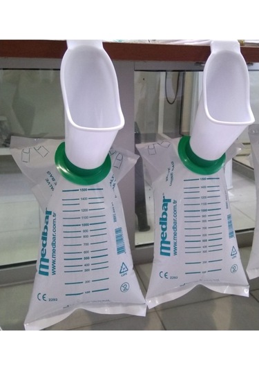 Medbar Valfli Idrar Torbası Tek Kullanımlık Ördek 1500 Ml