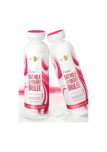 Dove Oat Milk & Berry Brulee Bitkisel Sütlü Duş Jeli 517ml Diğer