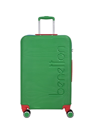 United Colors Of Benetton Lüx Abs 2'li Valiz Seti Büyük Boy - Orta Boy Yeşil Bnt500 Yeşil