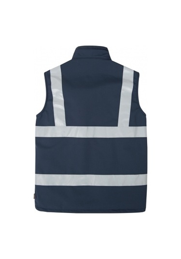 İşmont Class Softshell Reflektörlü Yelek Lacivert