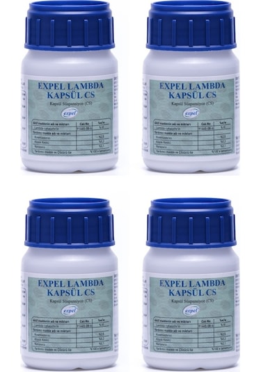 Expel Lambda Kapsül CS 4 x 50 ML