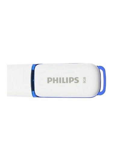 Phılıps 16gb Usb Bellek, 2.0 Snow Mavi/beyaz - M16fd70b/00