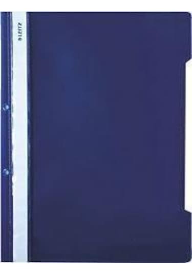 Leitz Telli Dosya Plastik Lacivert 50'li L-4189