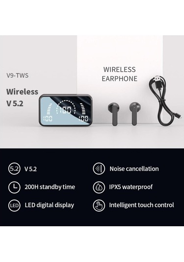 Jms S20 Bluetooth 5.2 Kulak İçi Kulaklık