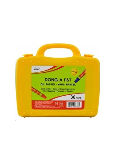 Dong A Donga 36 Renk Pastel Boya Çantalı