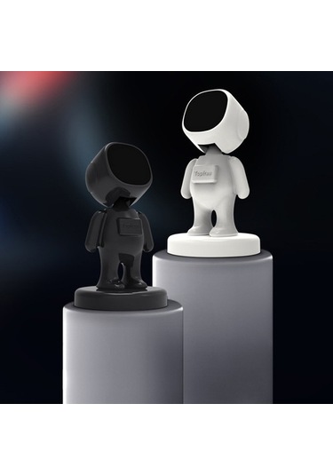 Wisdomselect Topfree Astronot Araç Braketi Manyetik Yapışkan Araç Telefon Braketi Siyah Siyah Vantuzlu Evet Ckn7c4