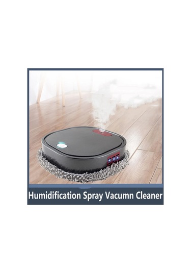 2024 Yeni 3 İn 1 Kuru Ve Islak Süpürme Ve Paspas Robotlu Süpürge Şarj Gray Gri
