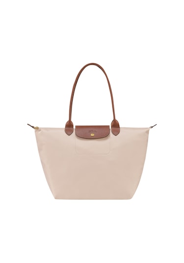 Longchamp Kadın Omuz Çantası Large L1899 089 P71 Krem