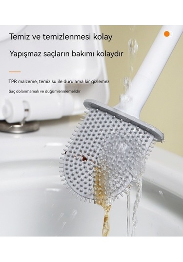 Tongxida Luckystar1 Duvara Monte Drenajlı Klozet Sarı Renk Temizleme Sarı