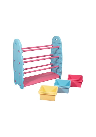 King Kids Saklama Rafı Turkuaz Turkuaz