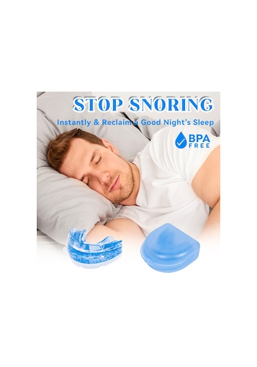 Mufunye Horlamayı Önleyen Ve Diş Gıcırdatmayı Durduran Ergonomik Ağızlık Seti