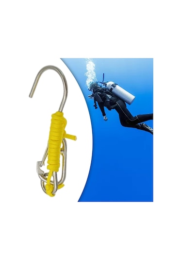 Homyl Dalış Kancası Hızlı Serbest Bırakma Tokası Sarı