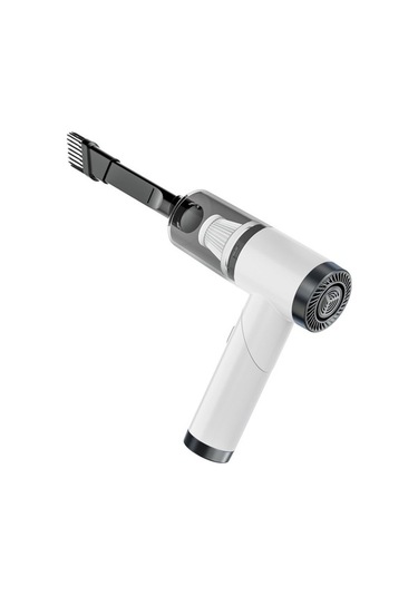 Wondernest Ve Taşınabilir Süpürge Sones Q108 Mini Kullanımlı Kablosuz Güçlü Ev Elektrikli El Cleaner Çift Beyaz Araba Ot Beyaz