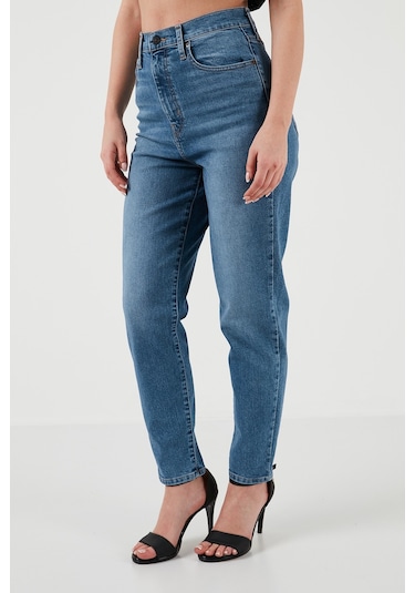 Levi's Bayan Kot Pantolon A7745-0006 Mavi Mavi