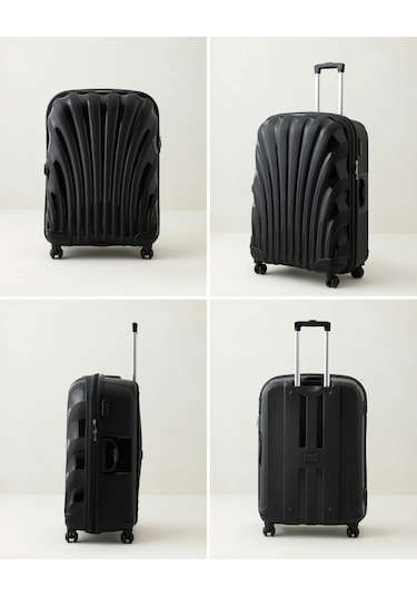 Huitre Valiz/bavul - Siyah - Büyük Boy Siyah