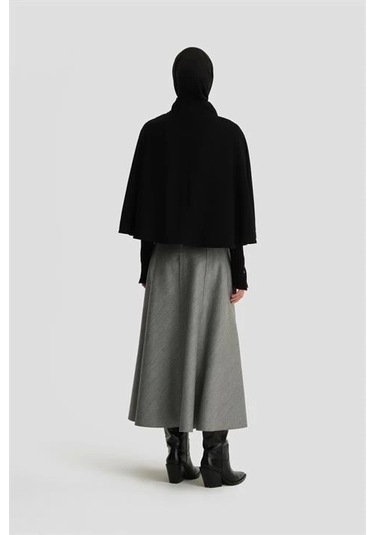 Armine Pelerin 24kh7701 Siyah