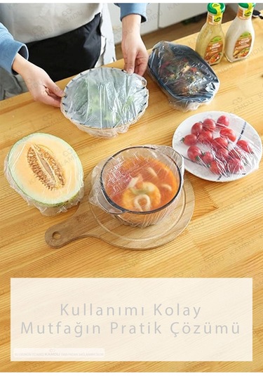 50 Adet Tencere & Tabak Bonesi, Gıda Bonesi, Saç Bonesi, Çok Amaçlı Bone, Yemek Bonesi