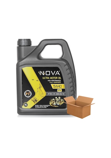 Nova 5W-40 Apı: Sn Acea: A3/B4 Motor Yağı 4 x 4 L