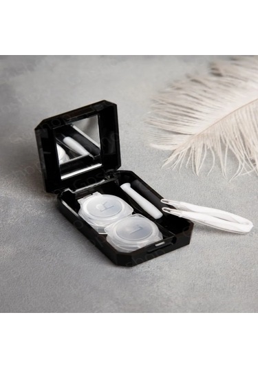 Mufunye Pratik Ve Fonksiyonel Lens Saklama Çözümü: 3b1 Lens Seti Konteyner, Pens Ve Emme Kupası İçerir.