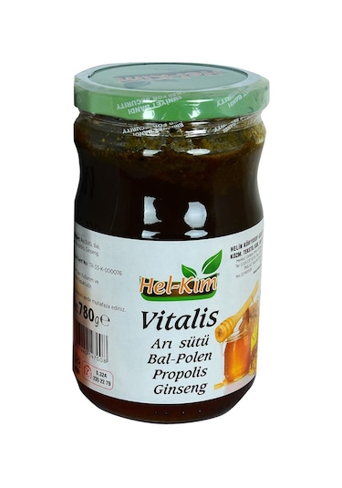 Hel-Kim Vitalis Arı Sütü Bal Polen Propolis Ginseng Macunu 780gr