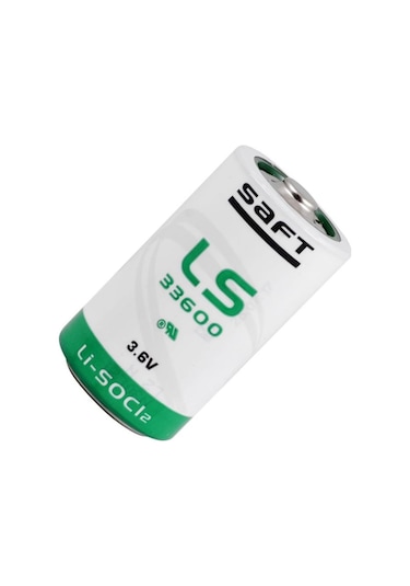 Saft LS33600 D Size 3.6 V Li-SOCI2 Lityum Pil