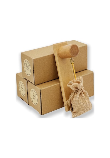 Wezone Ahşap Ve Bakır Kapı Zili - Dükkan Girişi Uyarısı, Ev Dekoru İçin Pratik Ve Şık Çıngırak