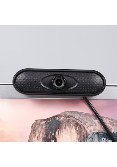 Samdoo Usb 2.0 Siyah Web Kamerası - 1080p Full Hd, Manuel Odak, Mikrofonlu, Usb İle Doğrudan Kullanım, Dizüstü/masaüstü Uyumlu